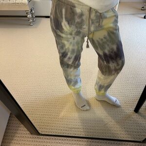 TNA Cream Fleece Joggers